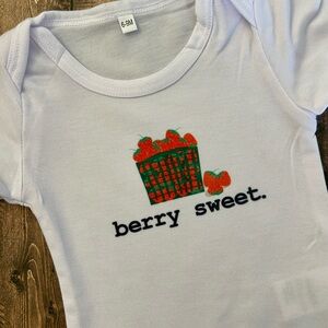 Berry sweet baby bodysuit | multiple sizes